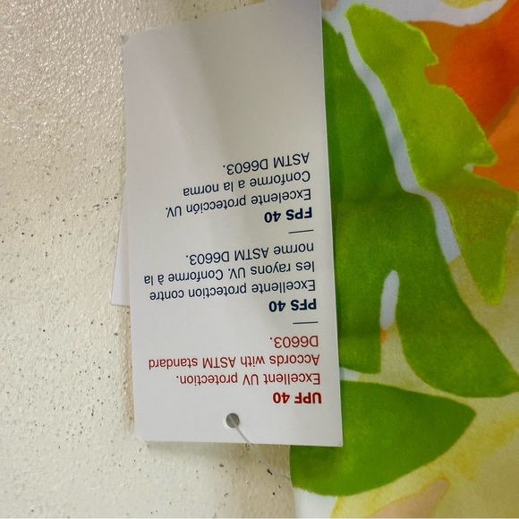 Old Navy One-Shoulder Swimsuit – Tropical Leaf Print – Size XXL - Picture 4 of 6